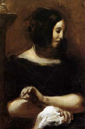 Eugene Delacroix George Sand Germany oil painting art